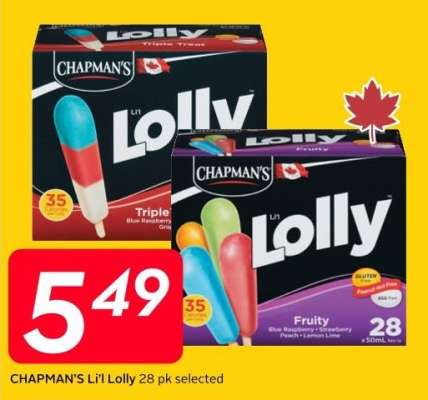 CHAPMAN’S Li’l Lolly