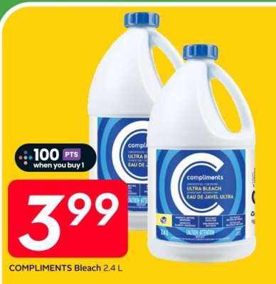 COMPLIMENTS Bleach 2.4 L