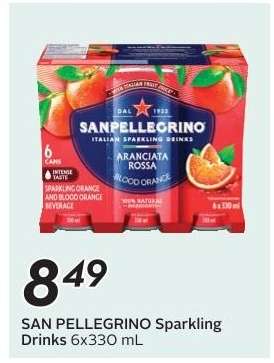 SAN PELLEGRINO Sparkling Drinks 6x330 mL
