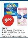 TAMPAX PEARL Tampons / ALWAYS SENSITIVE Pads