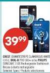 ORAL-B PRO 500+ or PHILIPS SONICARE 2100 Rechargeable Toothbrush