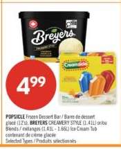 POPSICLE Frozen Dessert Bar