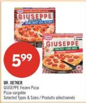 DR OETKER GIUSEPPE FROZEN Pizza