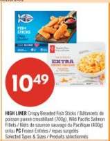 High Liner Crispy Breaded Fish Sticks