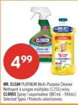 MR. CLEAN PLATINUM Multi-Purpose Cleaner
