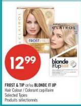 FROST & TIP or/ou BLONDE IT UP
