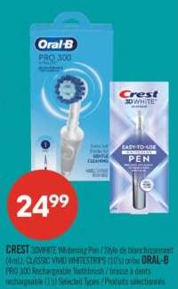 Oral-B Pro 300 Rechargeable Toothbrush