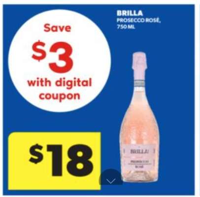 BRILLA PROSECCO ROSÉ, 750 ML