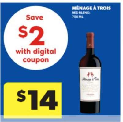 Ménage à Trois Red Blend