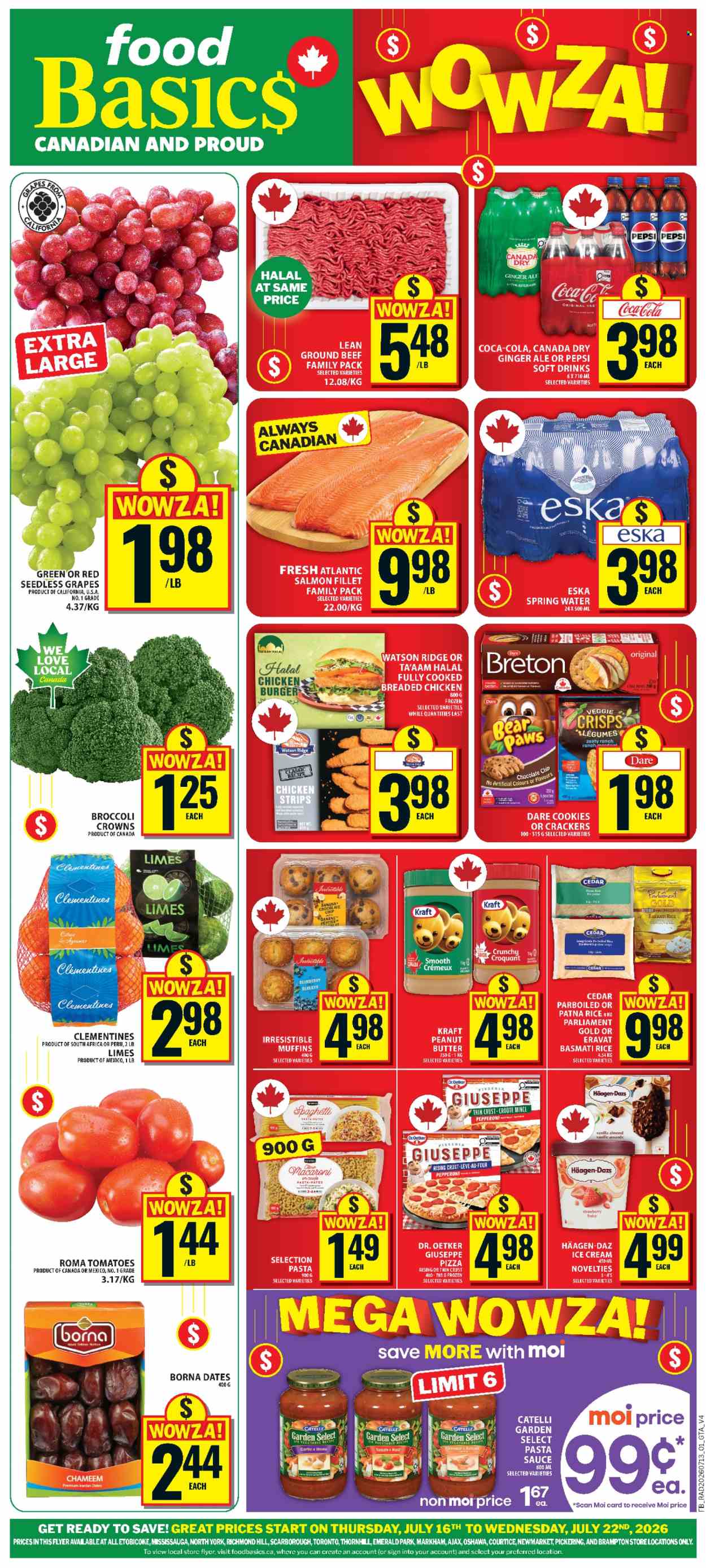 Food Basics flyer - July 16, 2026 - July 22, 2026. Page 1