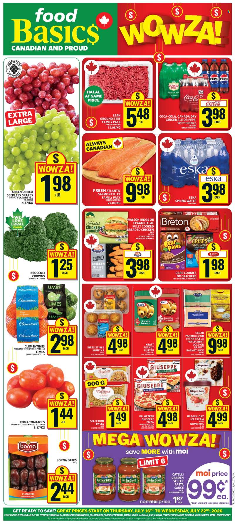 Food Basics Flyer - July 16, 2026 - July 22, 2026.