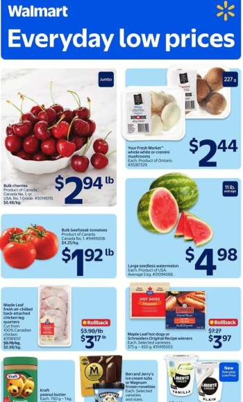 Walmart Flyer - July 16, 2026 - July 22, 2026.