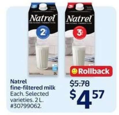 NATREL FINE FILTERED MILK