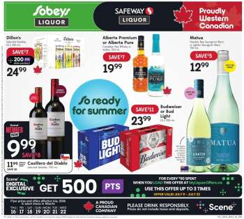 Sobeys Liquor Flyer - July 16, 2026 - July 22, 2026.