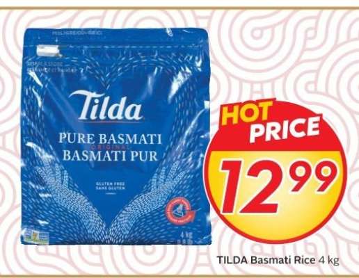 TILDA Basmati Rice 4 kg