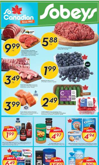 Sobeys Flyer - July 16, 2026 - July 22, 2026.