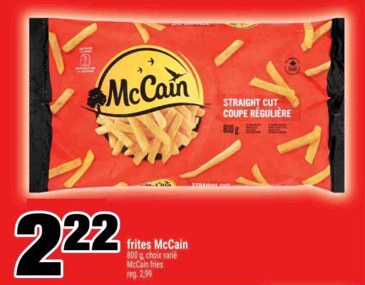frites McCain