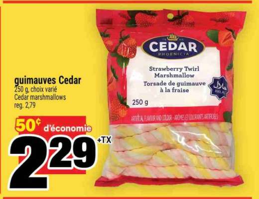 guimauves Cedar