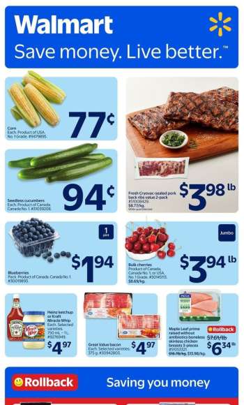 Walmart Flyer - July 23, 2026 - July 29, 2026.