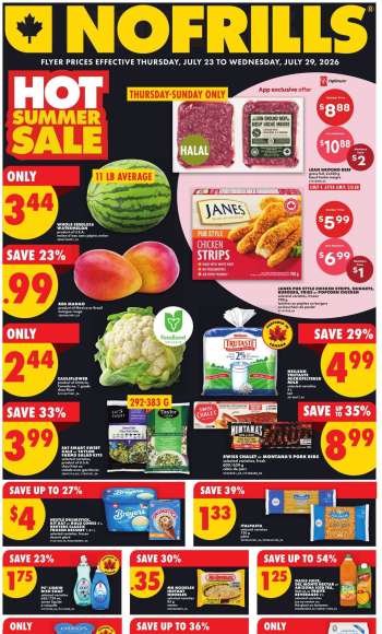 No Frills Flyer - July 23, 2026 - July 29, 2026.