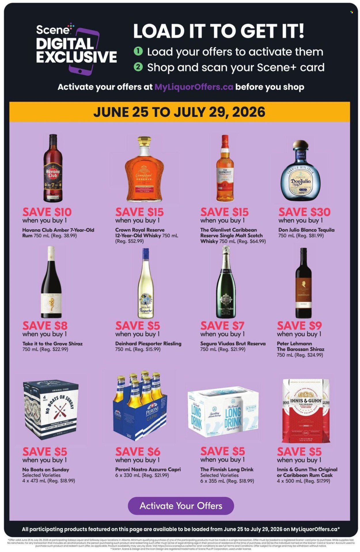 Sobeys Liquor flyer - July 23, 2026 - July 29, 2026. Page 6