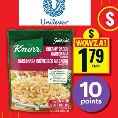 Knorr Sidekicks Creamy Bacon Carbonara
