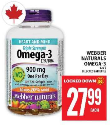 Webber Naturals Omega-3