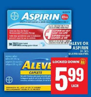 Aleve or Aspirin