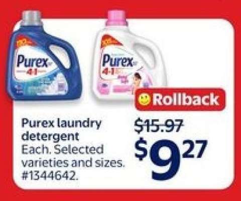 PUREX LAUNDRY DETERGENT