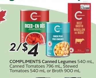COMPLIMENTS Canned Products