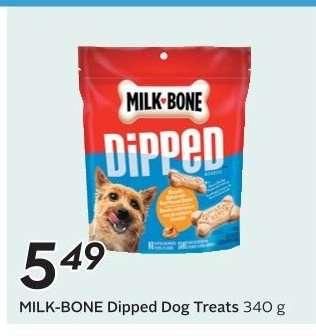 MILK-BONE Dipped Dog Treats 340 g