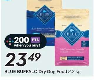 BLUE BUFFALO Dry Dog Food 2.2 kg