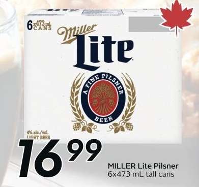 MILLER Lite Pilsner