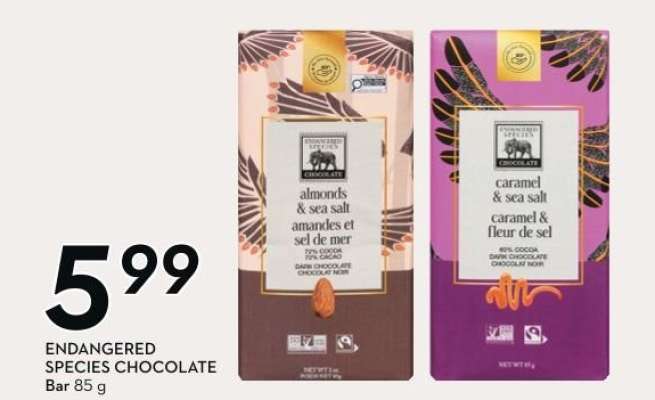 ENDANGERED SPECIES CHOCOLATE