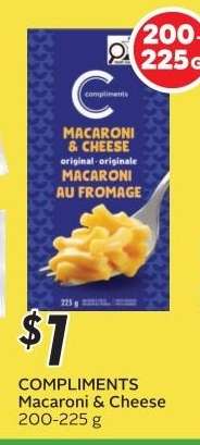 COMPLIMENTS Macaroni & Cheese