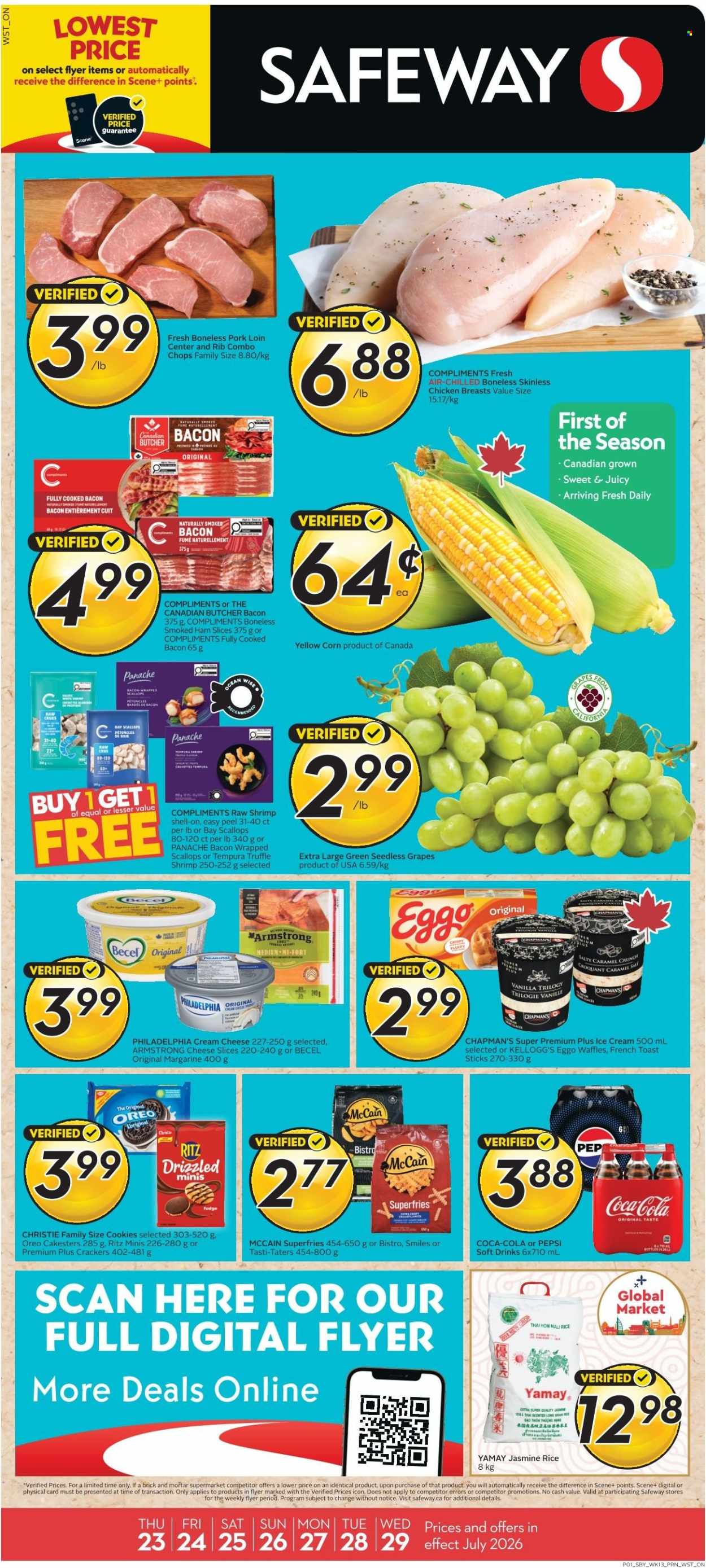 Safeway flyer - July 23, 2026 - July 29, 2026. Page 1