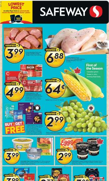 Safeway Flyer - July 23, 2026 - July 29, 2026.