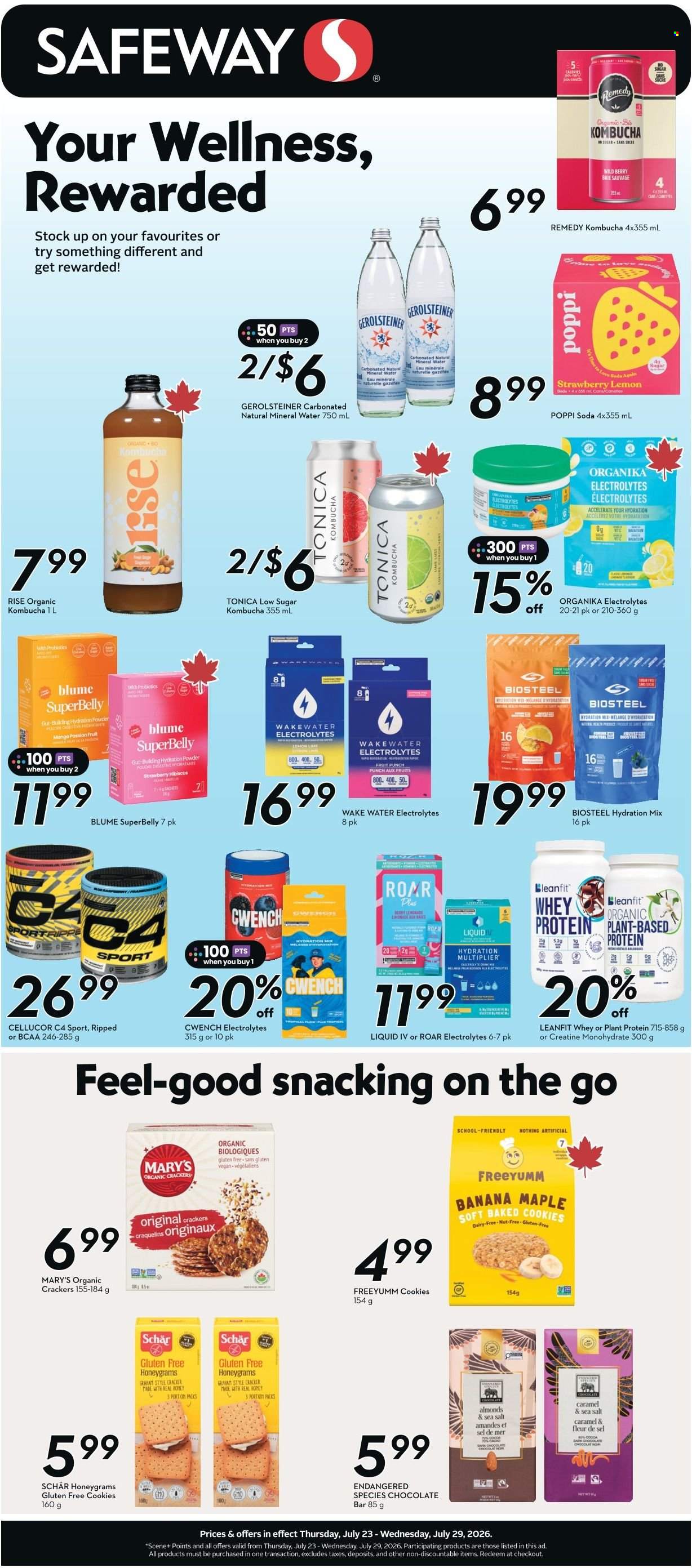 Safeway flyer - July 23, 2026 - July 29, 2026. Page 20