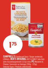 CAMPBELL'S Condensed Soup / Soupe condensée