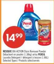 RESOLVE OXI-ACTION Stain Remover Powder