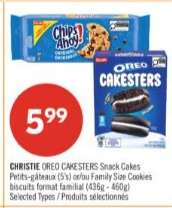 CHRISTIE OREO CAKESTERS Snack Cakes