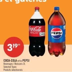 COCA-COLA or/et PEPSI