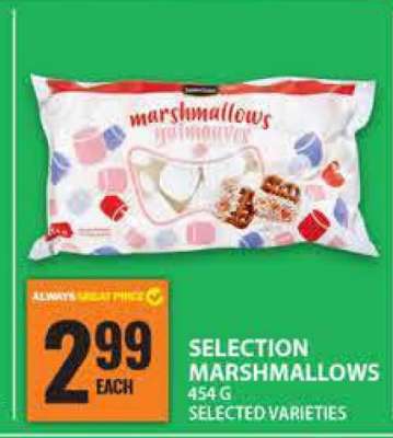 SELECTION MARSHMALLOWS