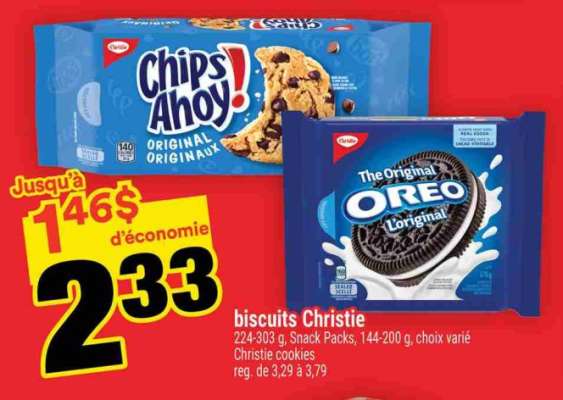 BISCUITS CHRISTIE