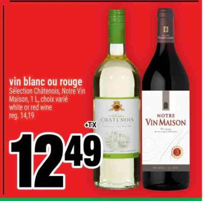 vin blanc ou rouge