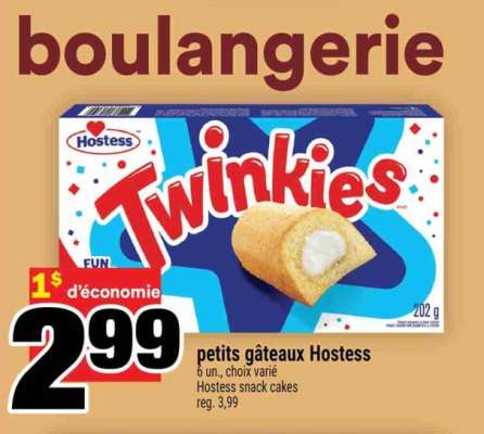 PETITS GÂTEAUX HOSTESS