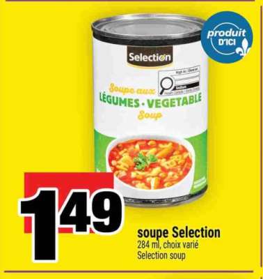 SOUPE SELECTION