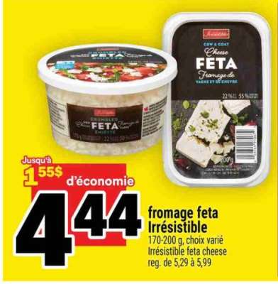 fromage feta Irrésistible
