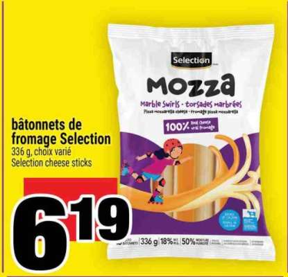 BÂTONNETS DE FROMAGE SELECTION
