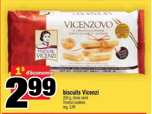biscuits Vicenzi